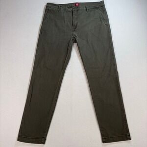 Levi's‎ XX Chino Pants Men's 36 (fits 37x30) Green Standard Tapered Stretch